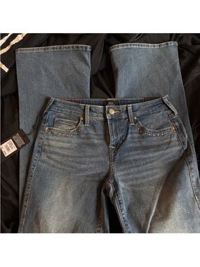 True Religion Becca Studs Bootcut Jeans-NWT- size 30 Waist(SZ 10) 33 inseam